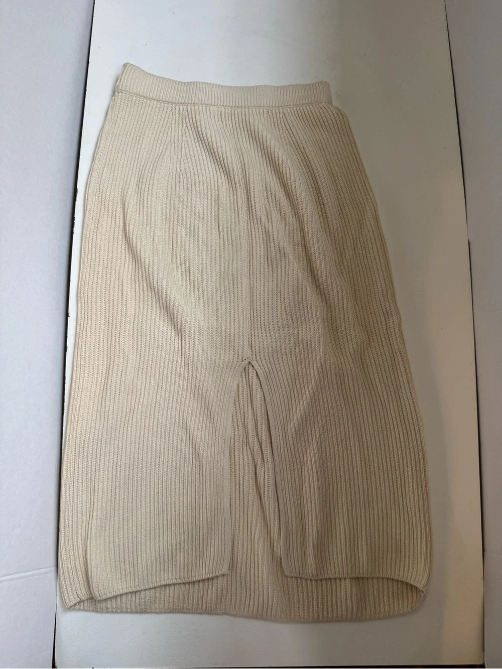 Everlane 100% Organic Cotton Sweater Midi Skirt, Size small